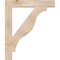 Ekena Millwork Funston Block Smooth Bracket, Douglas Fir, 5 1/2"W x 40"D x 48"H BKT06X40X48FST05SDF - alternate 4